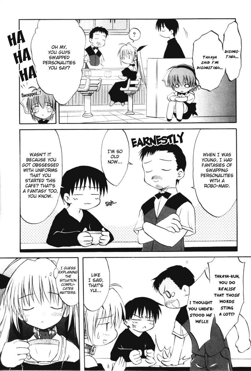 Koharubiyori Chapter 4 page 7 - Chapter 4: Yui as Takaya, Takata as Yui...!?