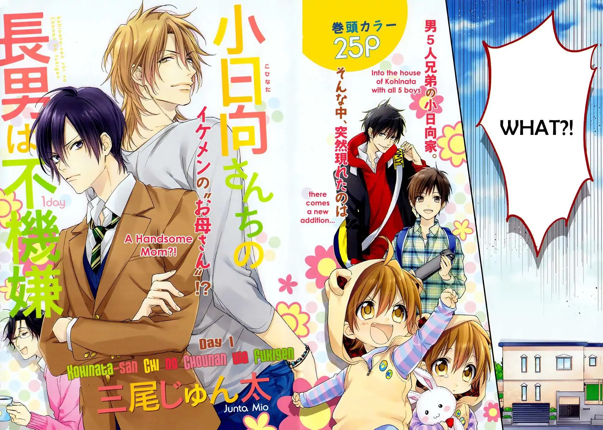 Kohinata-san Chi no Chounan wa Fukigen Chapter 1 page 3 - Chapter 1