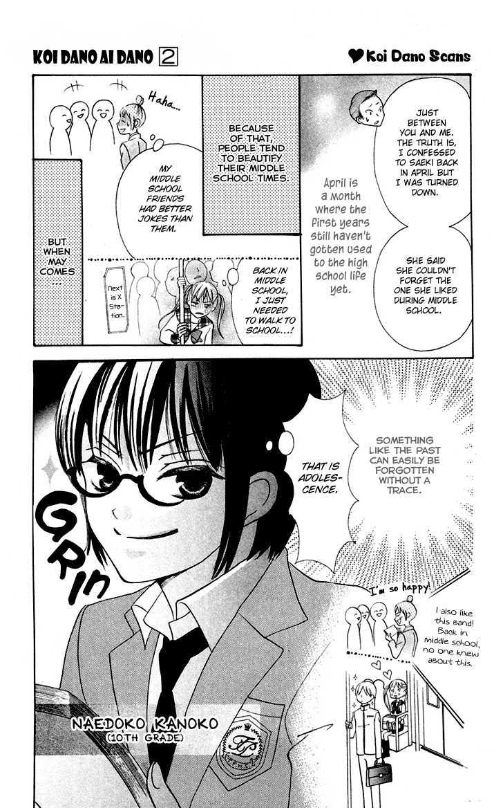 Koi dano Ai dano Chapter 5 page 6 - Chapter 5