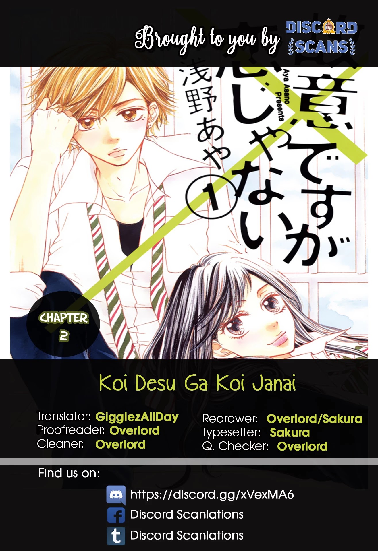 Koi desu ga Koi Janai Chapter 2 page 1 - Chapter 2