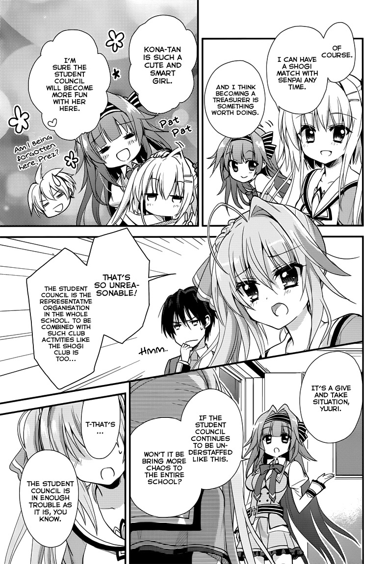 Koi ga Saku Koro Sakura Doki - Charming Scarlet Chapter 4 page 6 - Chapter 4: Combine ★ Student Council