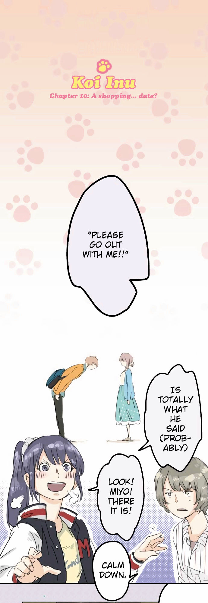 Koi Inu. Chapter 10 page 4 - Chapter 10 : A Shopping... Date?