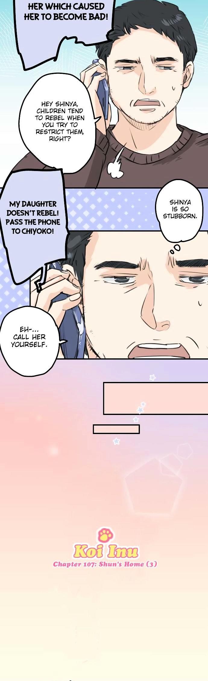 Koi Inu. Chapter 107 page 2 - Chapter 107 : Shun's Home (3)
