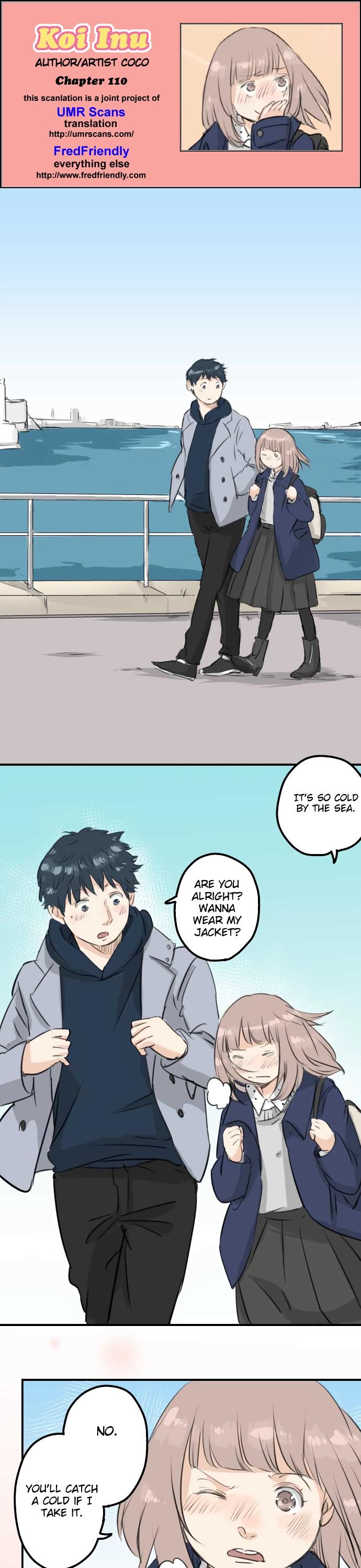 Koi Inu. Chapter 110 page 1 - Chapter 110 : Yokohama Date (3)