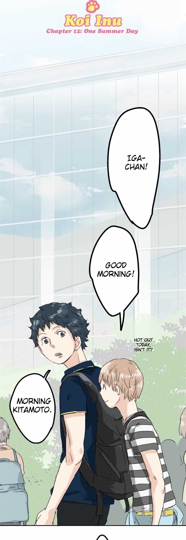 Koi Inu. Chapter 12 page 3 - Chapter 12 : One Summer Day