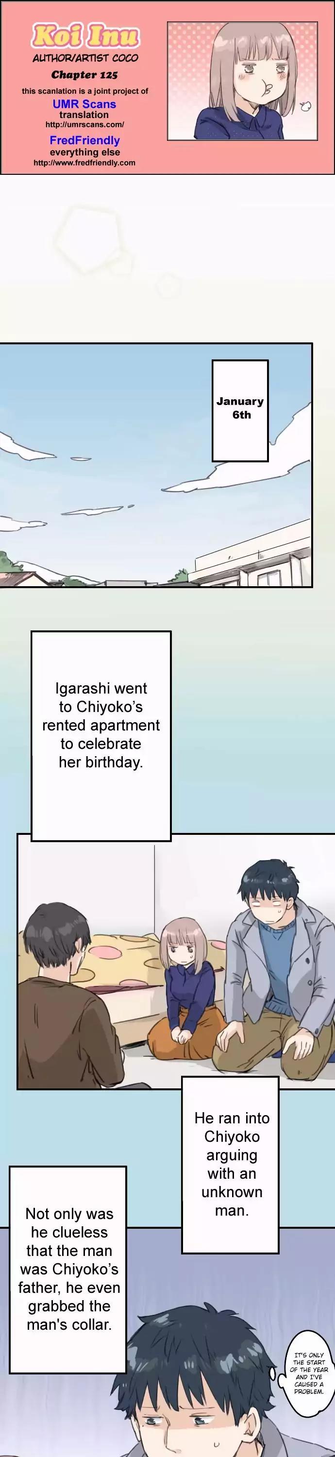 Koi Inu. Chapter 125 page 1 - Chapter 125: Chiyo's Birthday (1)