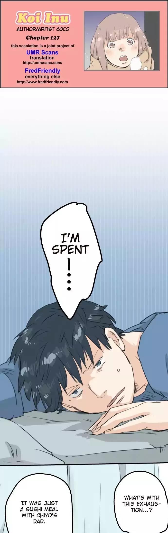 Koi Inu. Chapter 127 page 1 - Chapter 127: Chiyo’s Birthday (3)