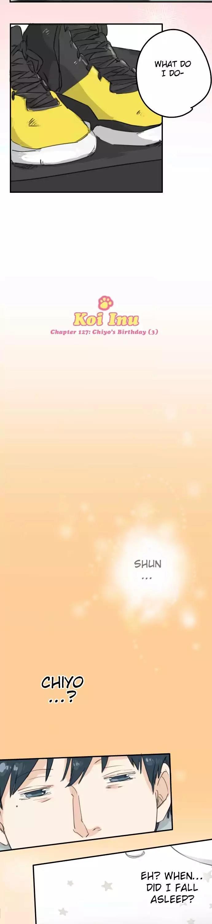 Koi Inu. Chapter 127 page 3 - Chapter 127: Chiyo’s Birthday (3)