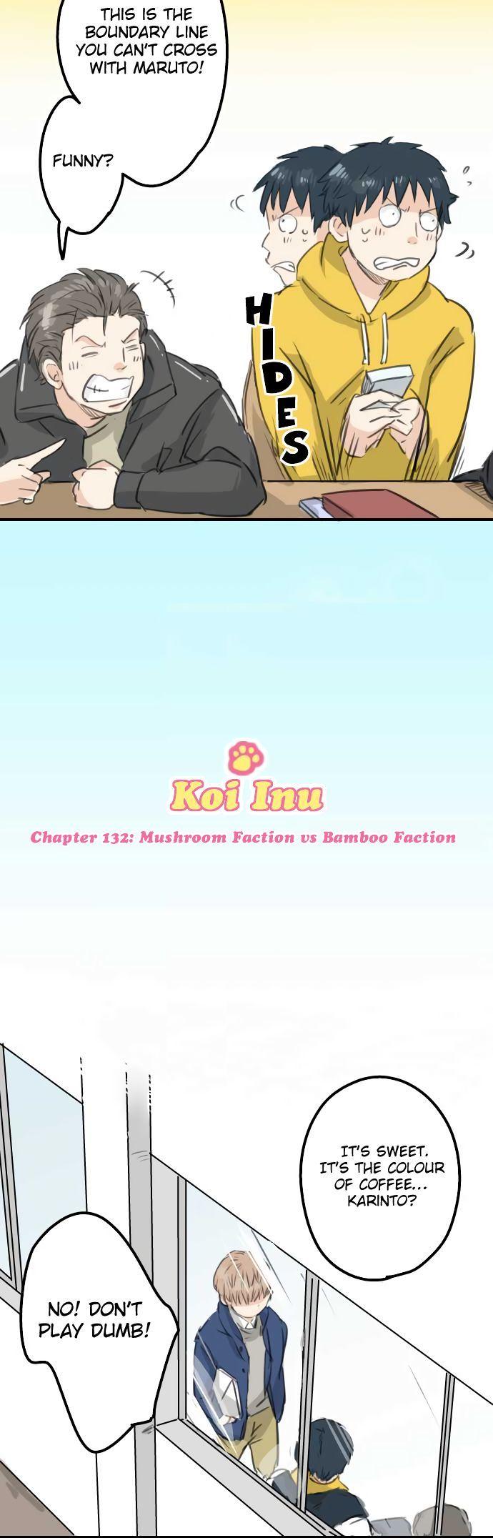 Koi Inu. Chapter 132 page 3 - Chapter 132: Mushroom Faction vs Bamboo Faction