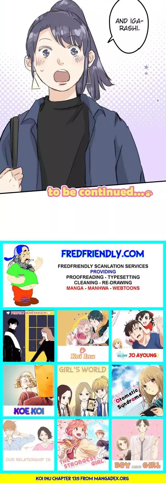 Koi Inu. Chapter 135 page 18 - Chapter 135