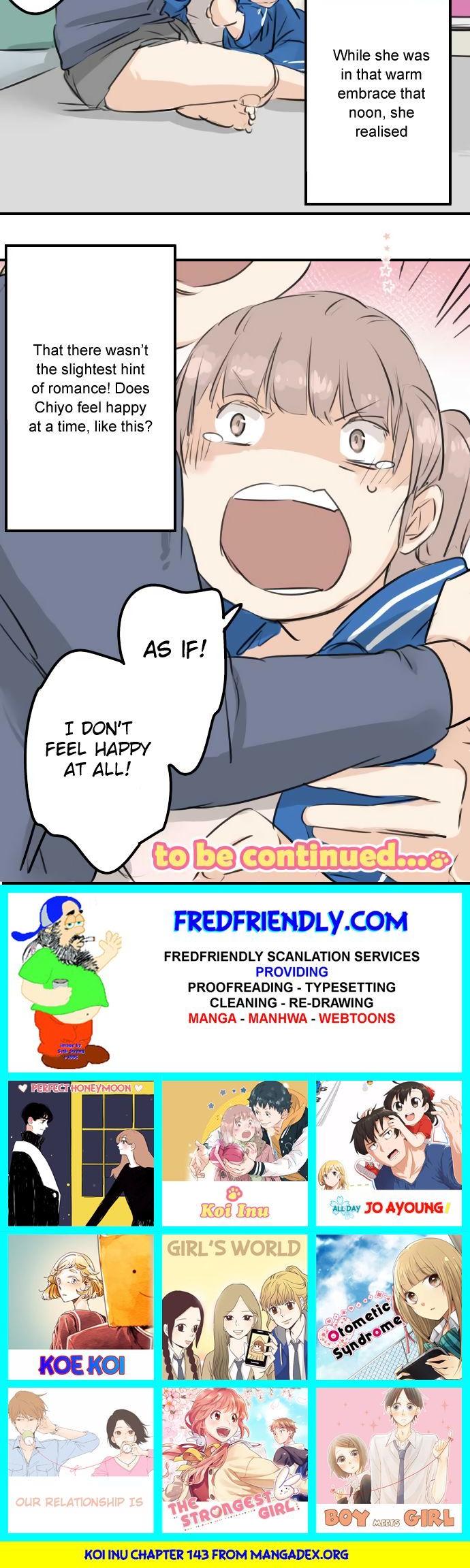 Koi Inu. Chapter 143 page 15 - Chapter 143: No Forgiveness
