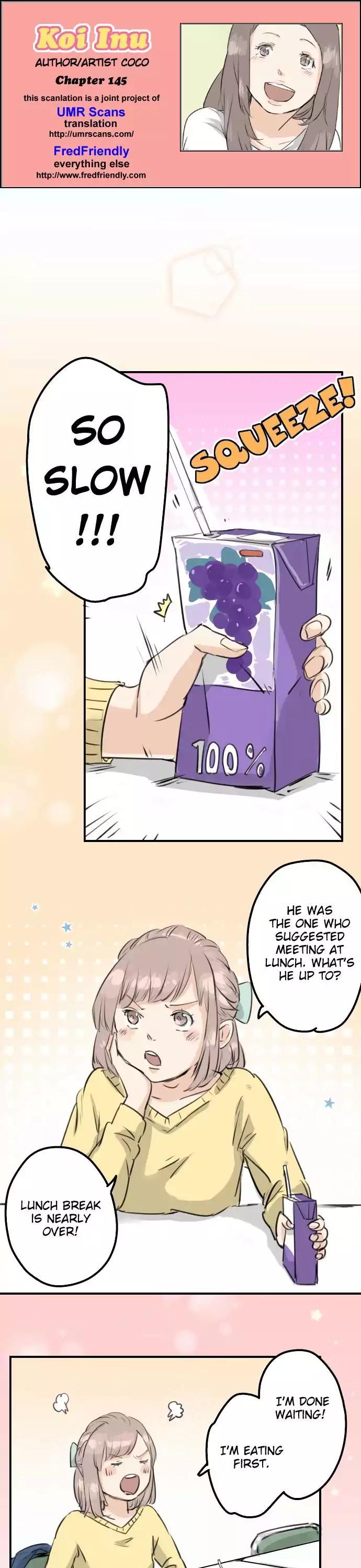 Koi Inu. Chapter 145 page 1 - Chapter 145