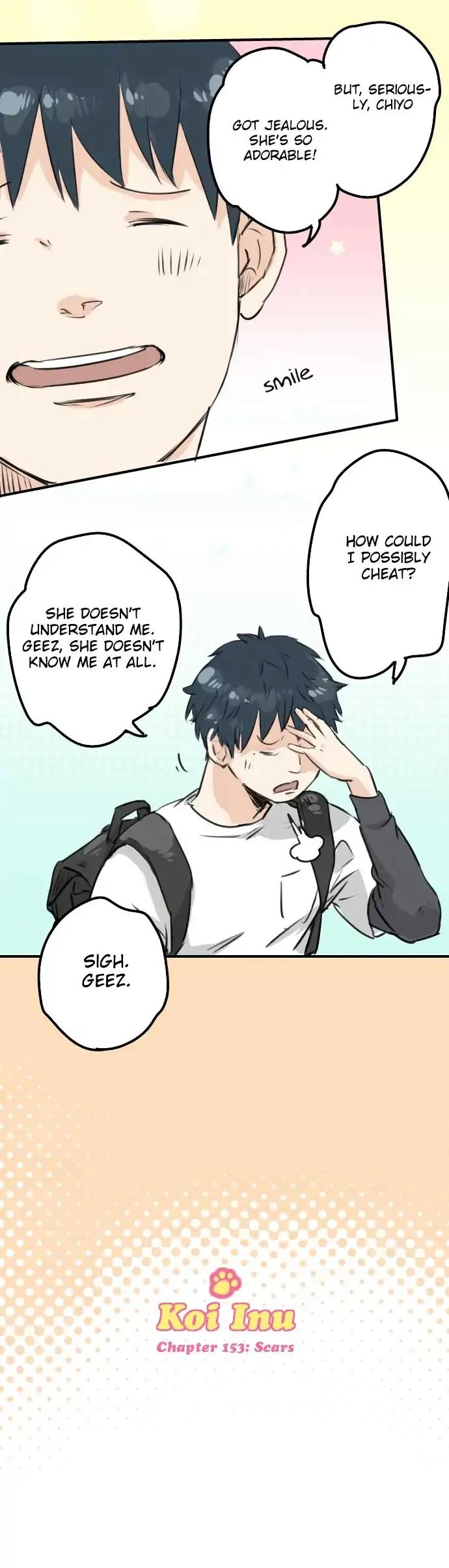 Koi Inu. Chapter 153 page 2 - Chapter 153: Scars
