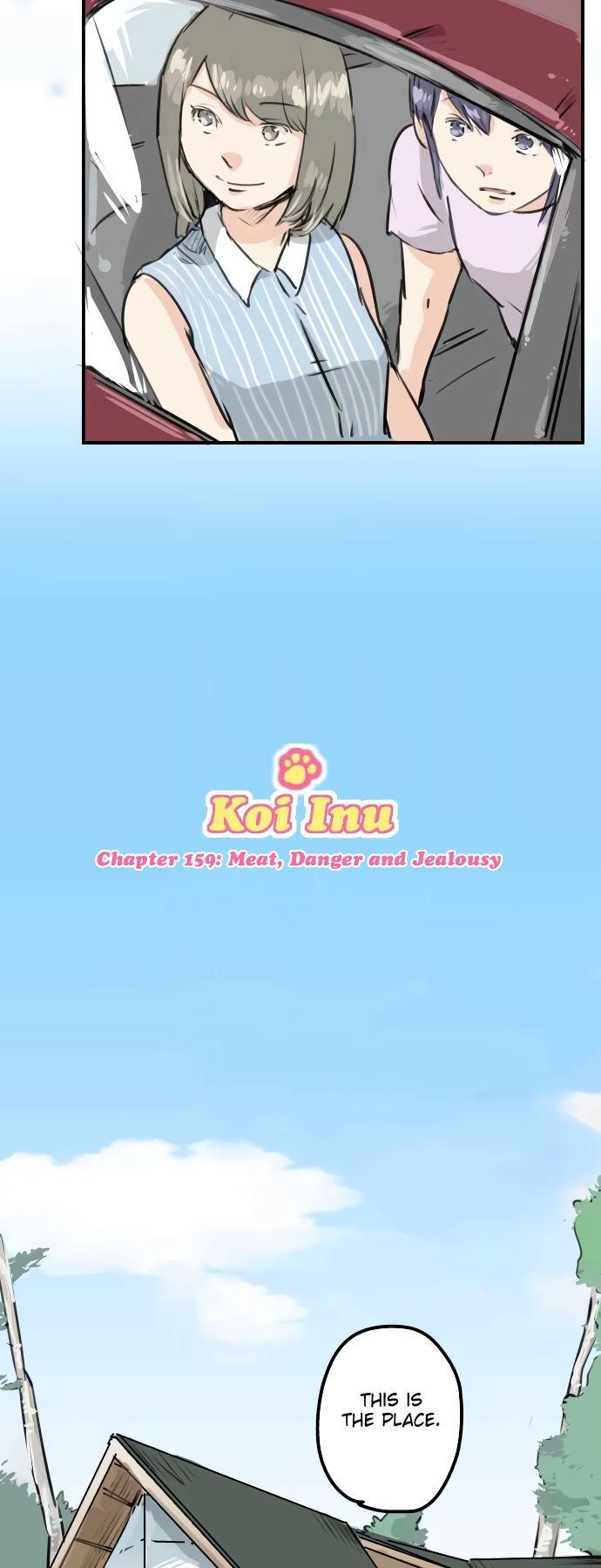 Koi Inu. Chapter 159 page 2 - Chapter 159: Meat, Danger and Jealousy