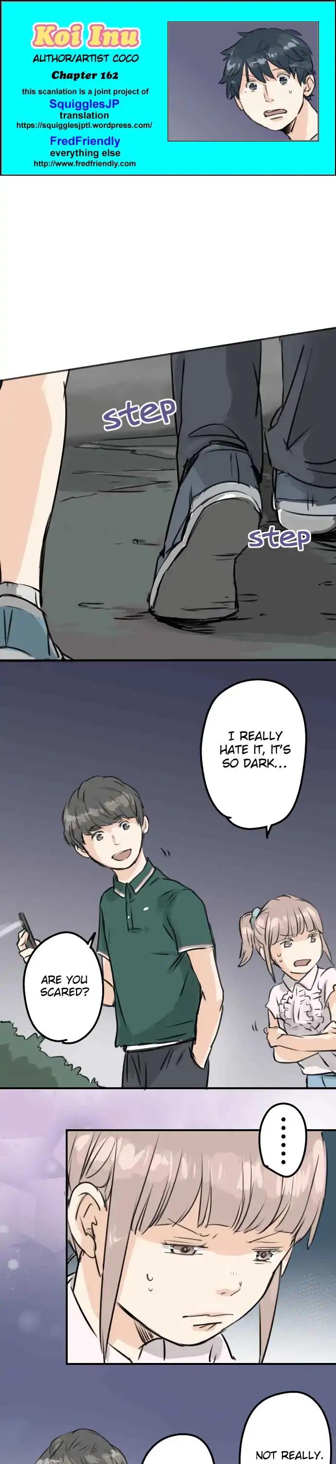 Koi Inu. Chapter 162 page 1 - Chapter 162: Test of Courage (2)