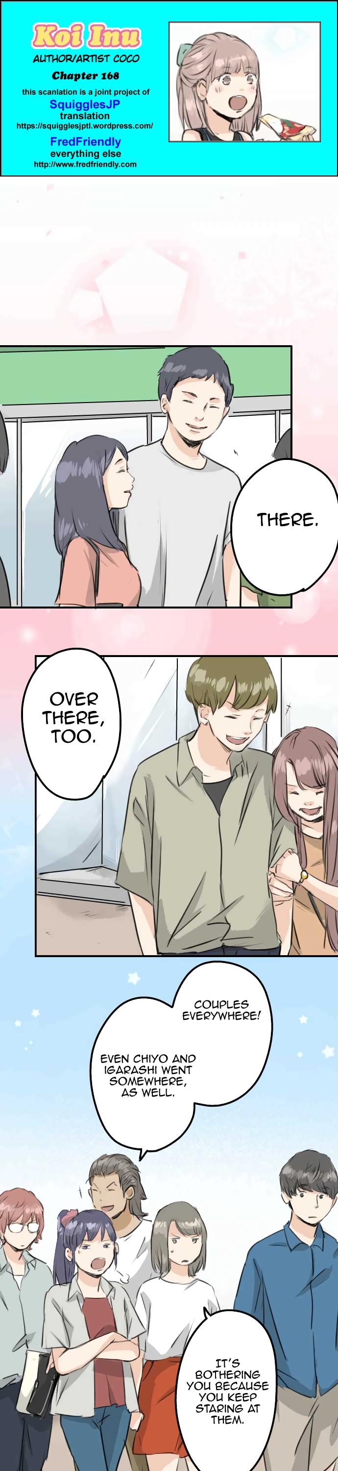 Koi Inu. Chapter 168 page 1 - Chapter 168: Discord Among the Girls!
