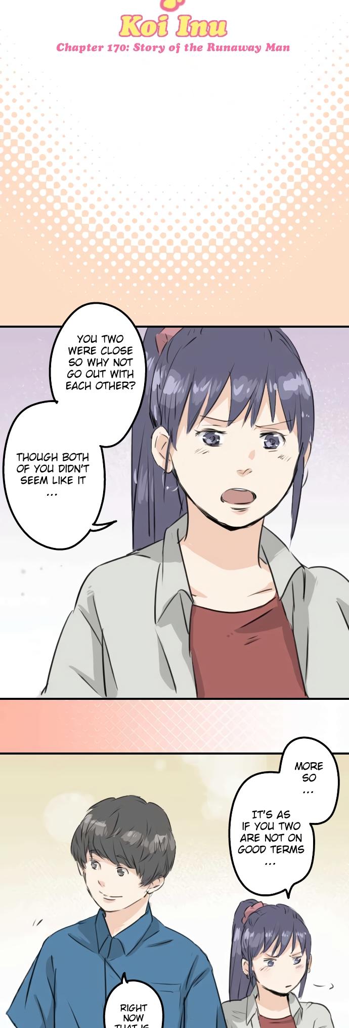 Koi Inu. Chapter 170 page 5 - Chapter 170: Story of the Runaway Man