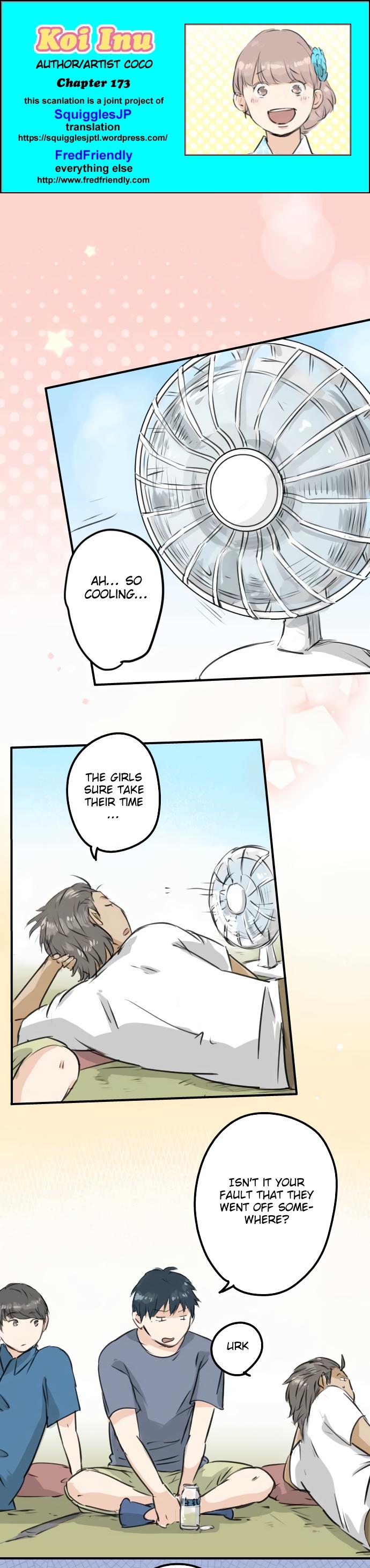 Koi Inu. Chapter 173 page 1 - Chapter 173: You and Yukata and Hot Springs