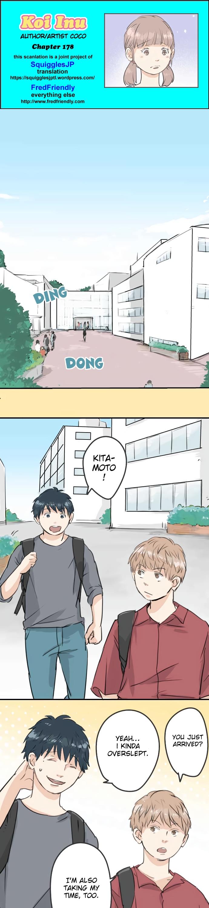 Koi Inu. Chapter 178 page 1 - Chapter 178: Broken Friendship (2)