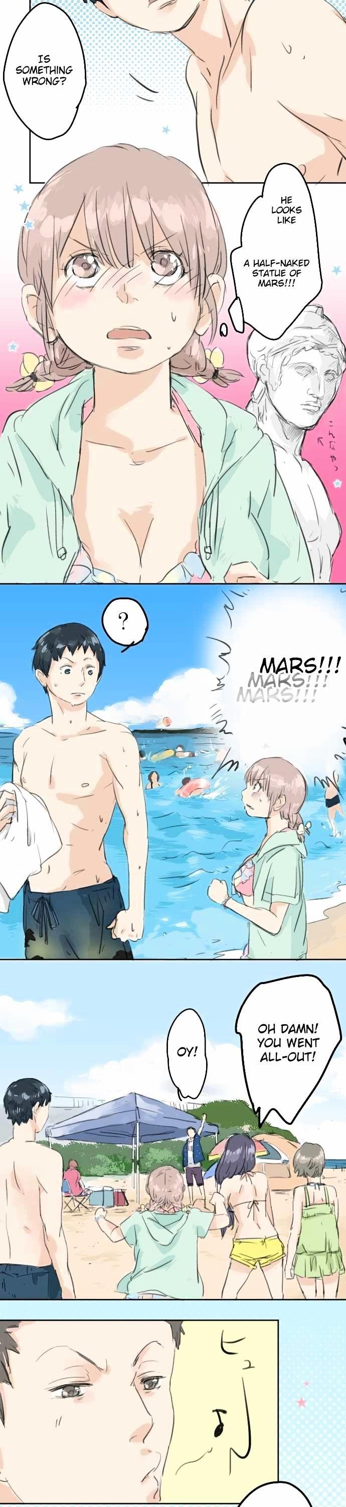 Koi Inu. Chapter 18 page 19 - Chapter 18 : The Beach, Swimsuits, and Mars