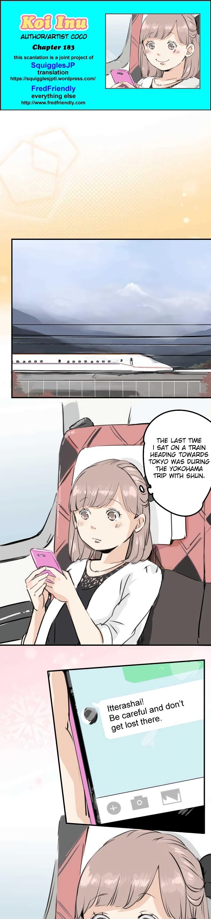 Koi Inu. Chapter 183 page 1 - Chapter 183: Grandson of a National Treasure
