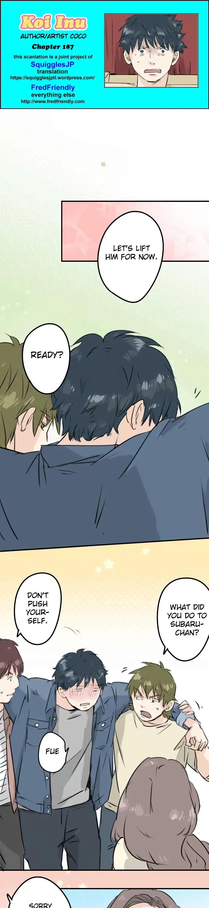 Koi Inu. Chapter 187 page 1 - Chapter 187: Hangover