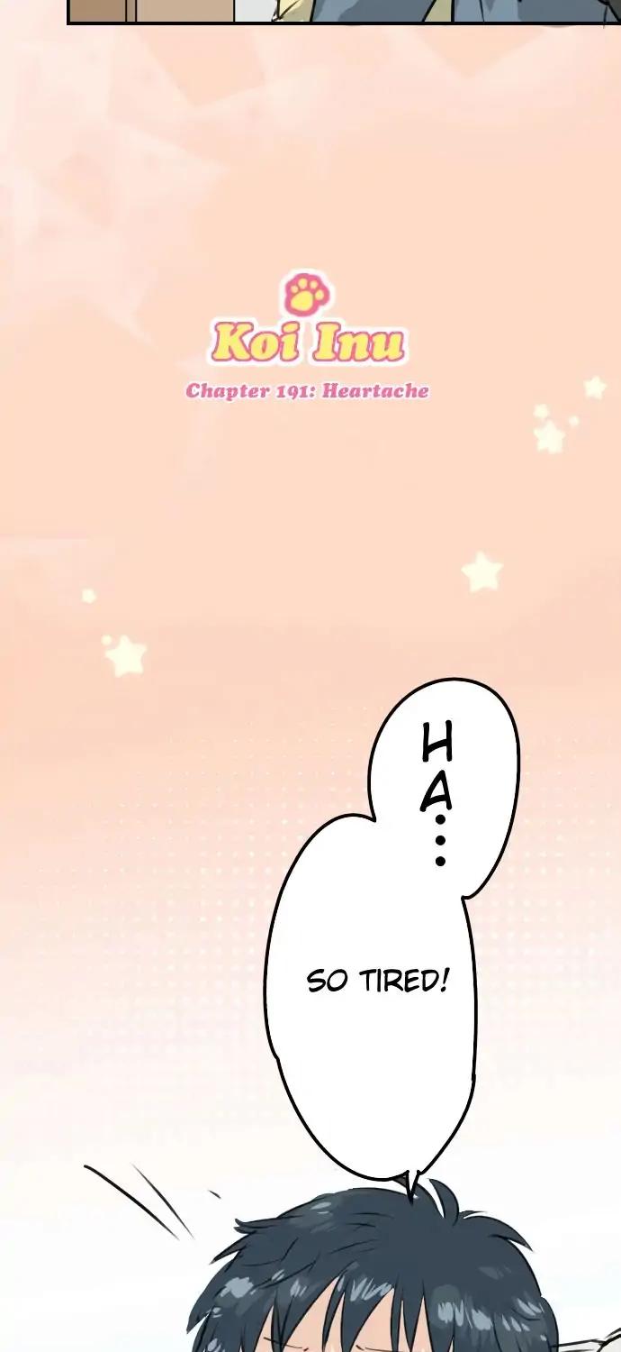 Koi Inu. Chapter 191 page 4 - Chapter 191: Heartache