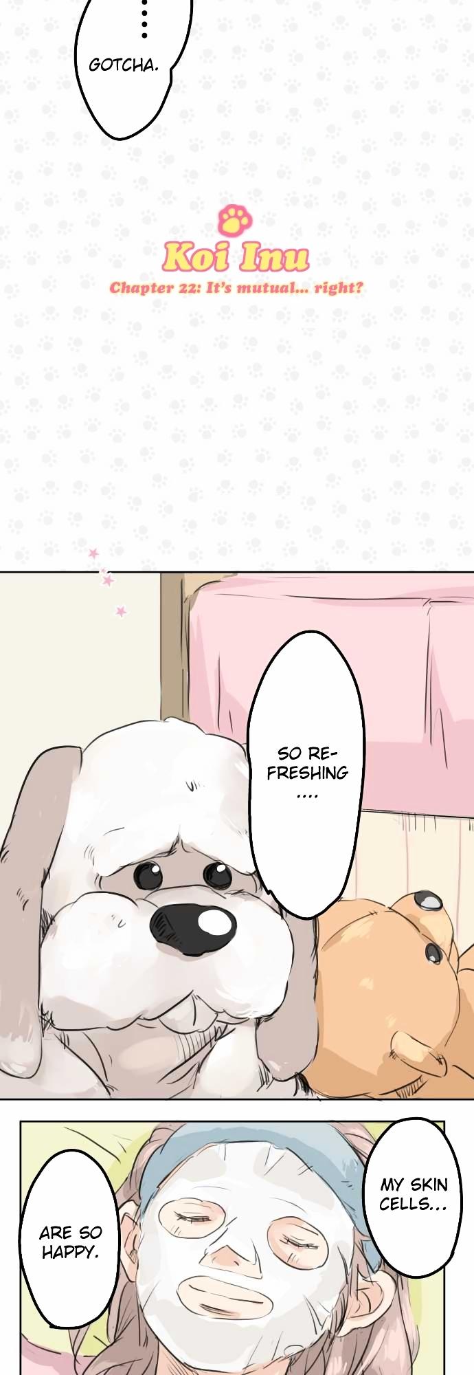 Koi Inu. Chapter 22 page 5 - Chapter 22 : It's mutual… right?