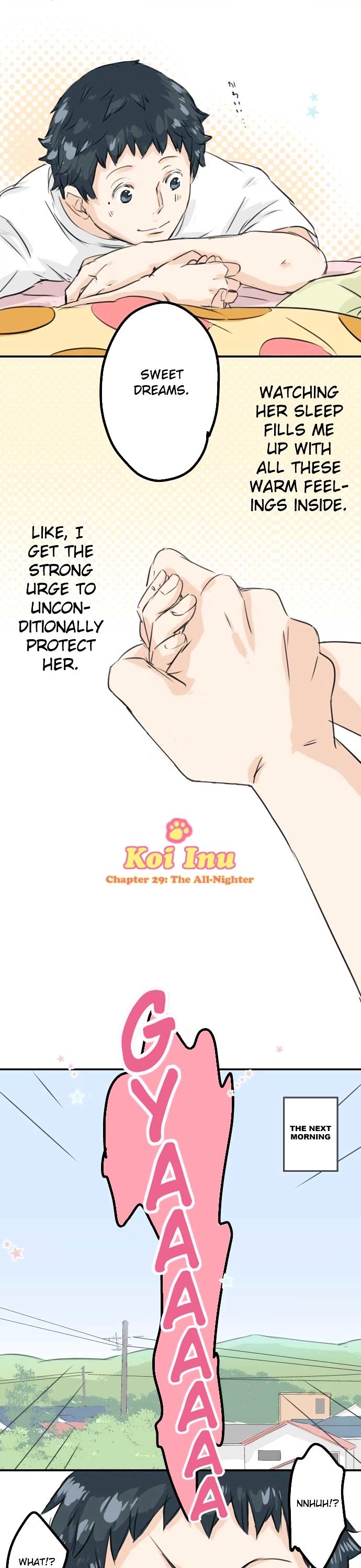 Koi Inu. Chapter 29 page 5 - Chapter 29 : The All-Nighter
