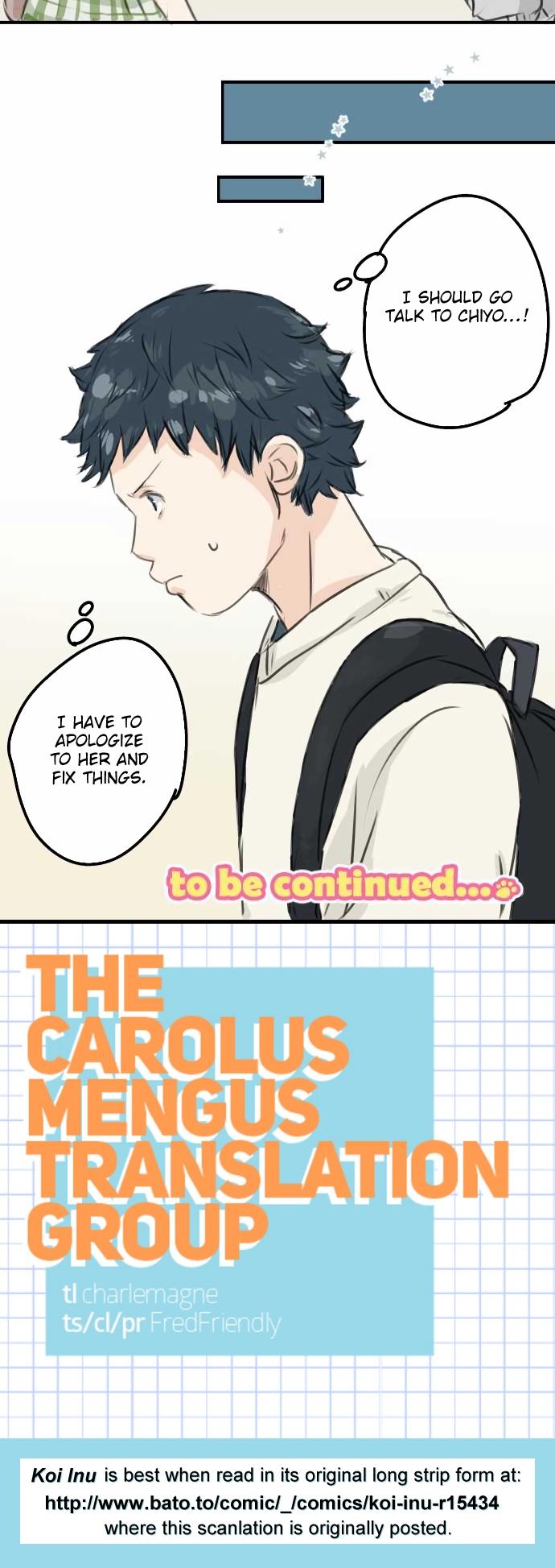 Koi Inu. Chapter 48 page 20 - Chapter 48 : The Difference Between Glasses and Contacts