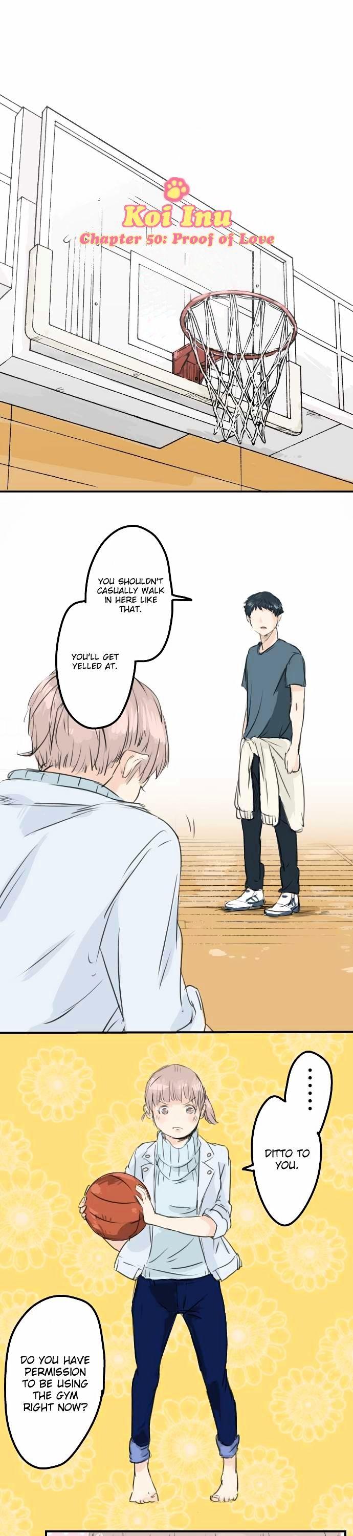 Koi Inu. Chapter 50 page 1 - Chapter 50 : Proof of Love