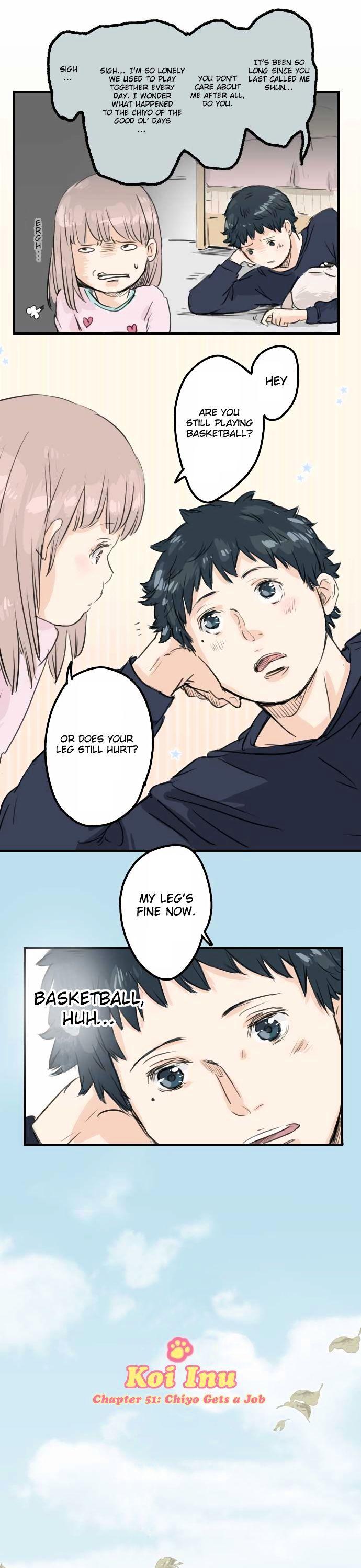 Koi Inu. Chapter 51 page 4 - Chapter 51 : Chiyo Gets a Job