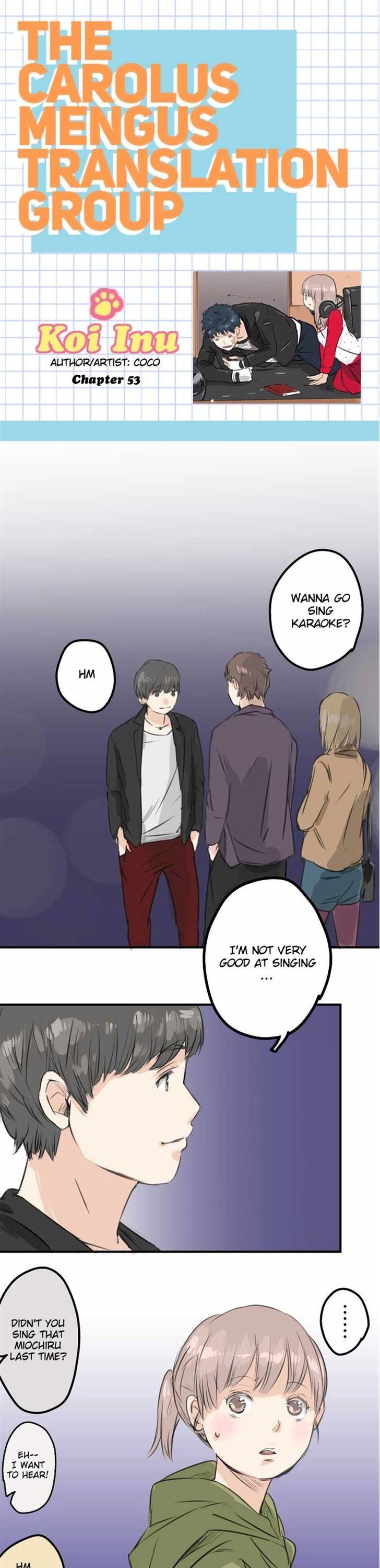 Koi Inu. Chapter 53 page 1 - Chapter 53 : Chiyo Gets Kidnapped!?