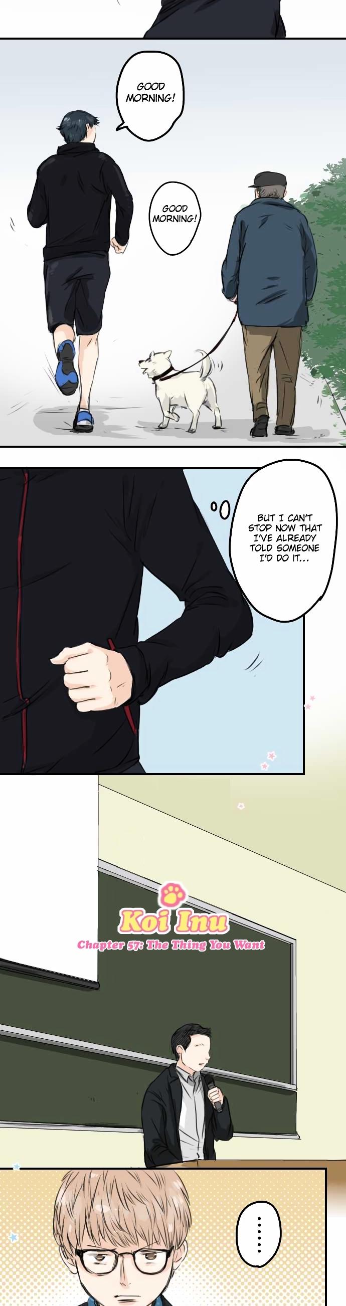 Koi Inu. Chapter 57 page 2 - Chapter 57 : The Thing You Want