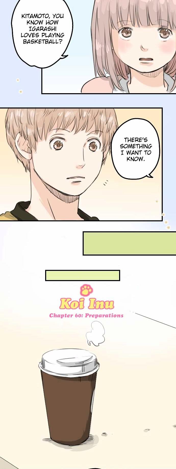 Koi Inu. Chapter 60 page 3 - Chapter 60 : Preparations