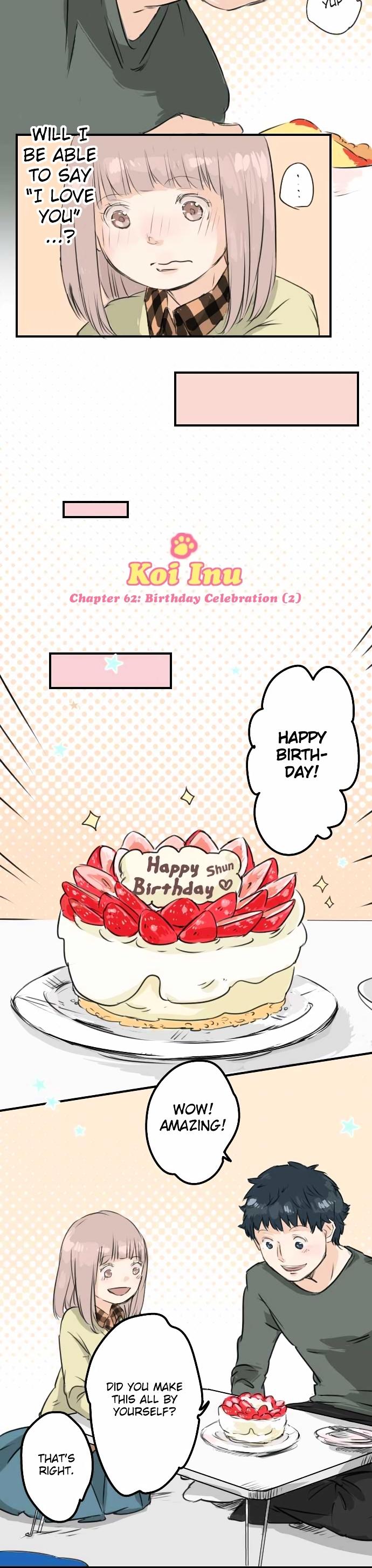 Koi Inu. Chapter 62 page 2 - Chapter 62 : Birthday Celebration (2)
