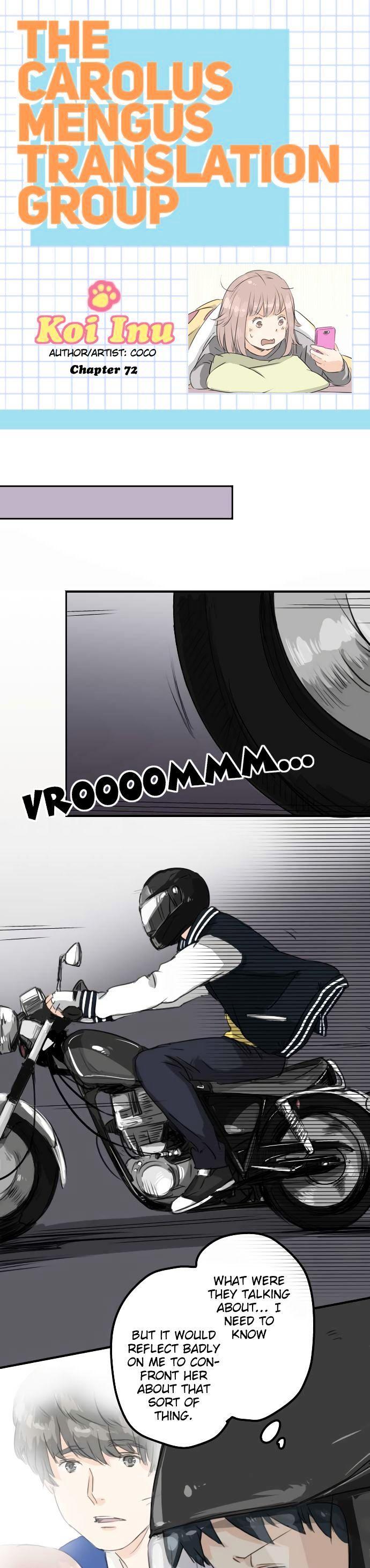 Koi Inu. Chapter 72 page 1 - Chapter 72 : Whereabouts of the Shoes