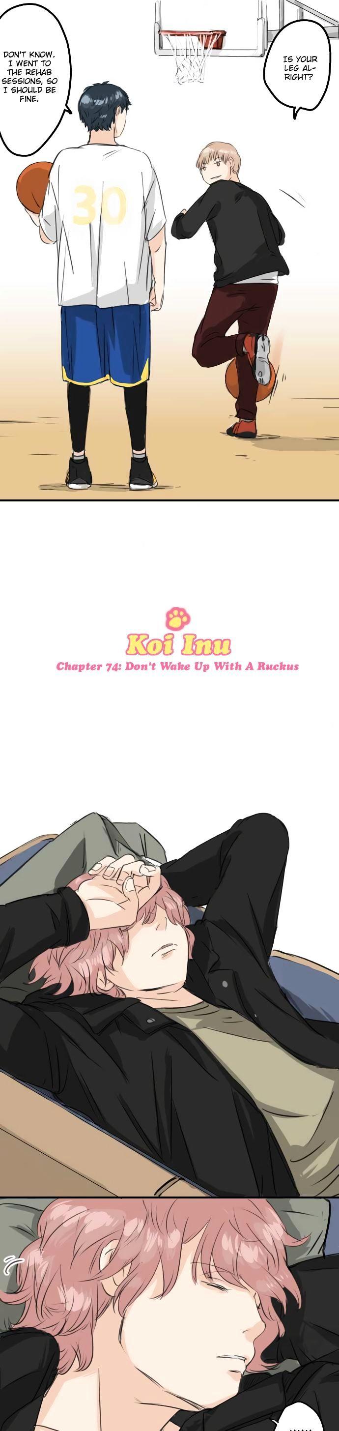 Koi Inu. Chapter 74 page 4 - Chapter 74 : Don't Wake Up With A Ruckus