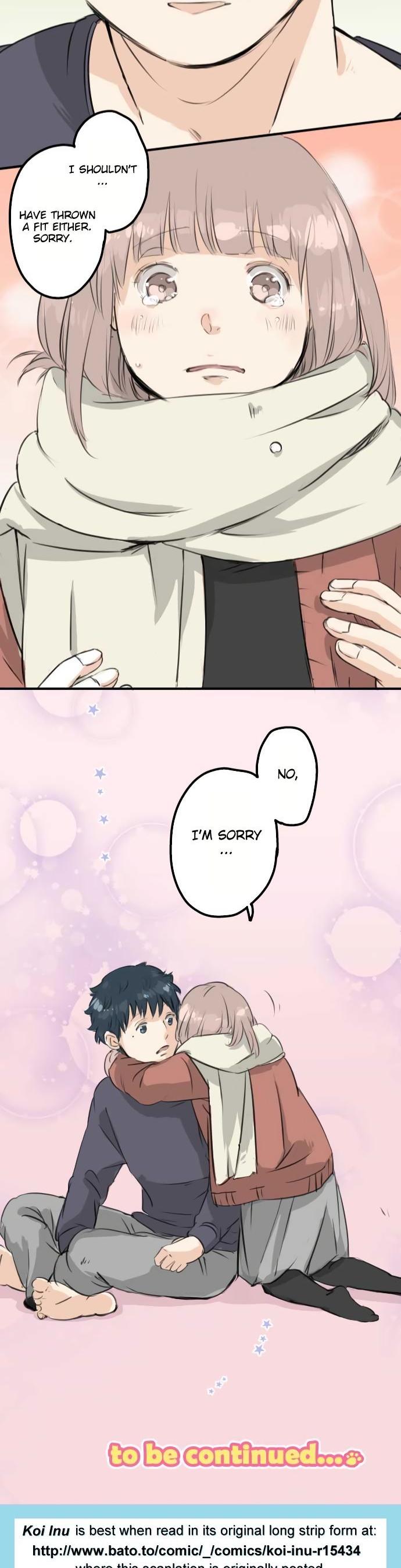 Koi Inu. Chapter 84 page 19 - Chapter 84 : Chiyo's Small Step