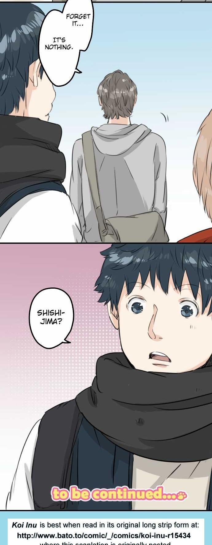 Koi Inu. Chapter 86 page 17 - Chapter 86 : Shishijima is in a Bad Mood?