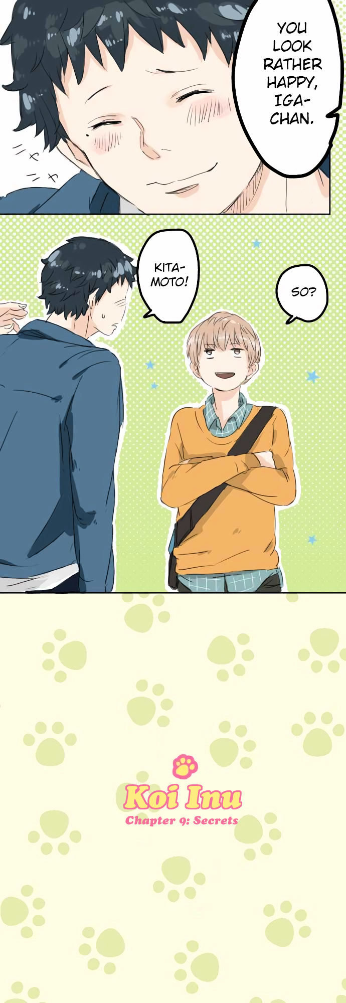 Koi Inu. Chapter 9 page 3 - Chapter 9 : Secrets