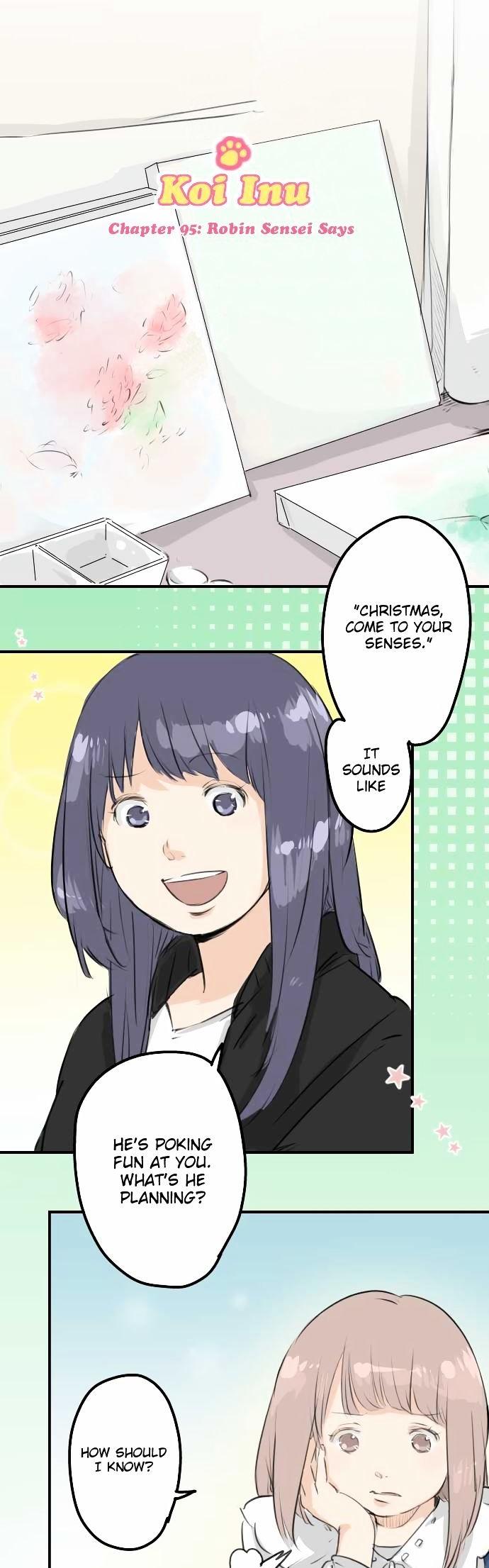 Koi Inu. Chapter 95 page 2 - Chapter 95 : Robin Sensei Says