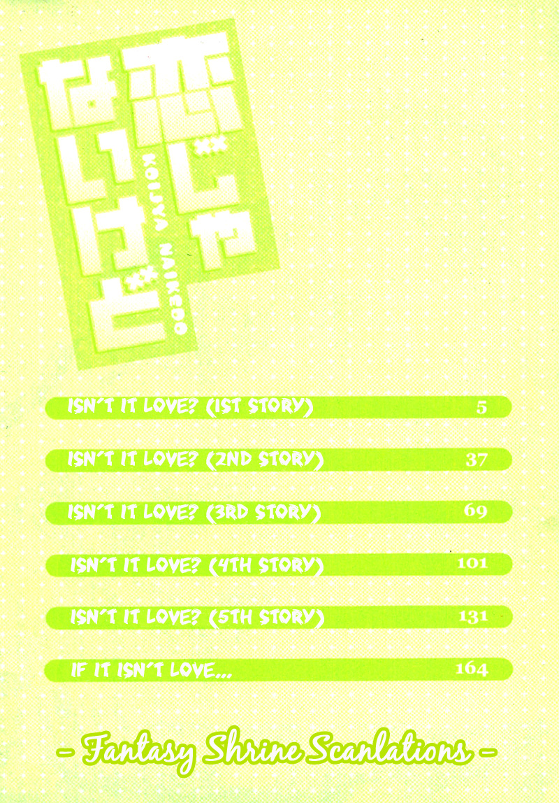 Koi ja nai kedo Chapter 1 page 6 - Chapter 1 : Isn't It Love? (1st Story)