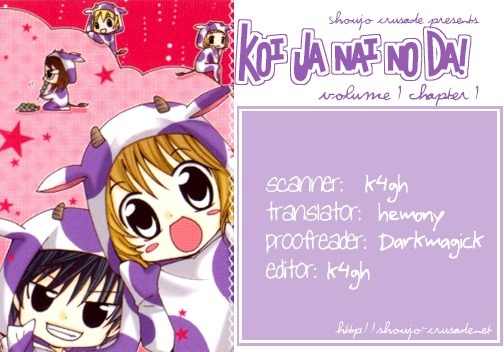 Koi ja Nai no da! Chapter 1 page 47 - Chapter 1