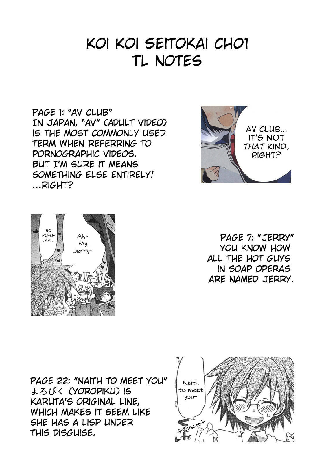 Koi-koi Seitokai Chapter 1 page 36 - Chapter 1