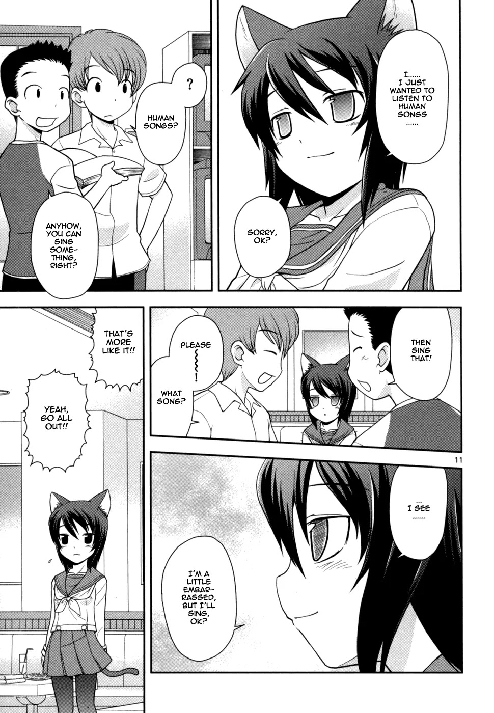Koi Neko Chapter 74 page 12 - Chapter 74: Let's Go Out For Karaoke