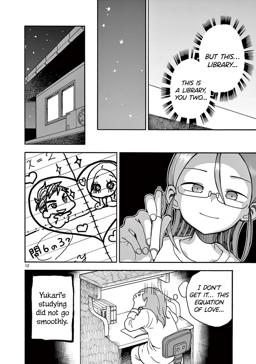 Koi ni Koisuru Yukari-chan Chapter 21 page 12 - Chapter 21: Studying For A Test