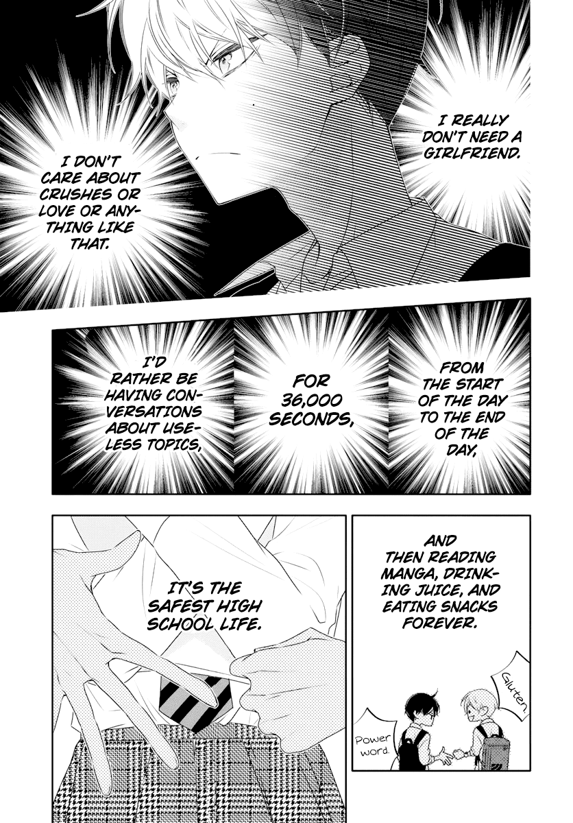Koi ni Mudaguchi Chapter 1 page 9 - Chapter 1: White Bread and Shojo Manga