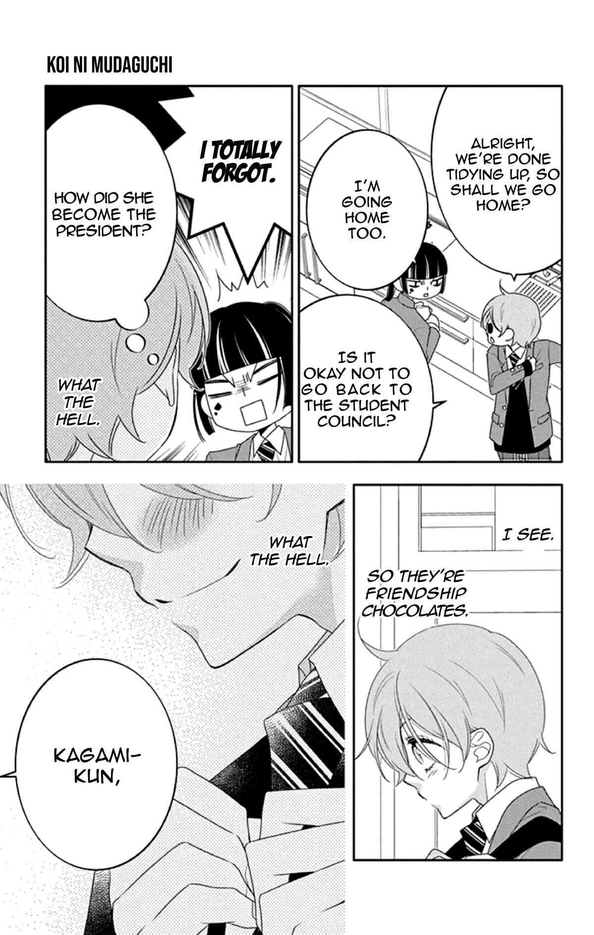 Koi ni Mudaguchi Chapter 10 page 24 - Chapter 10: Chocolate and Mt. Fuji