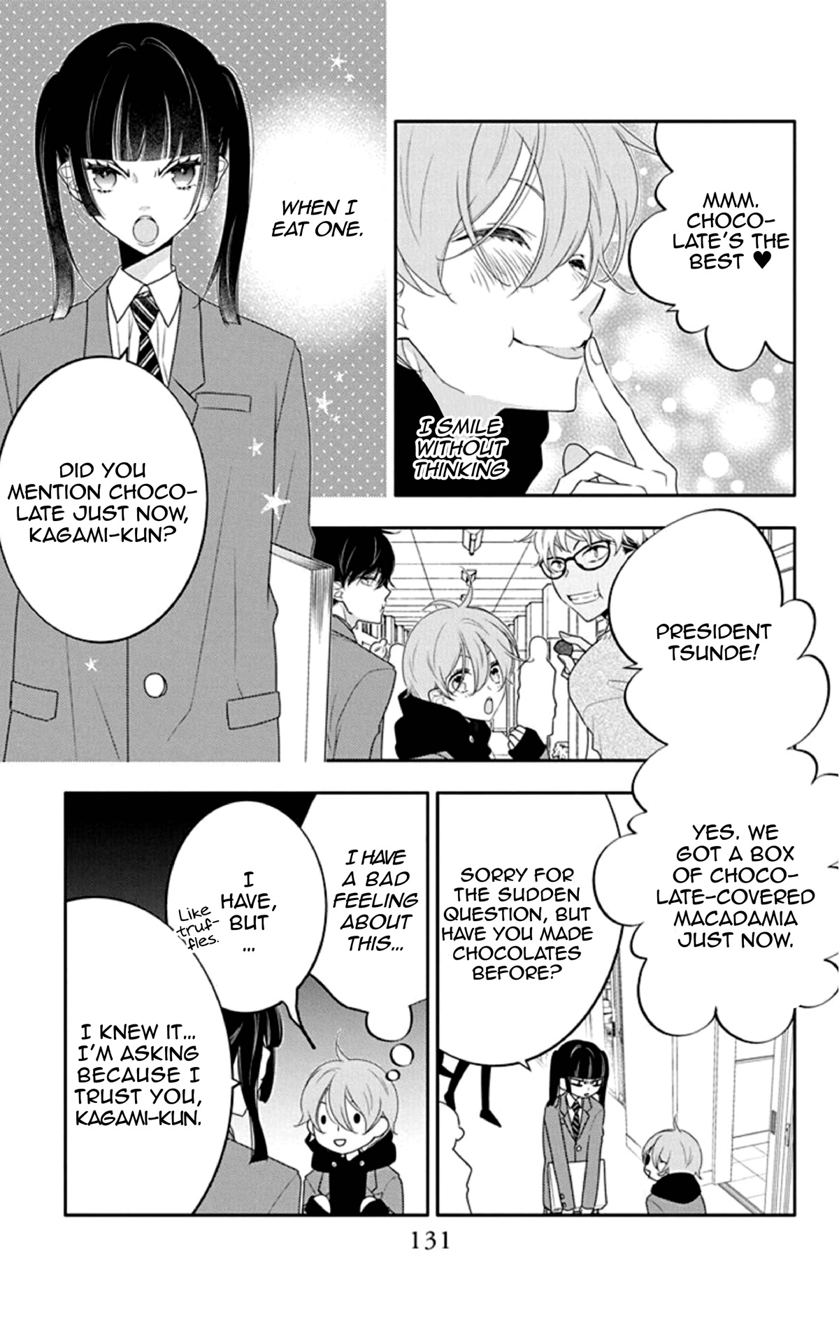 Koi ni Mudaguchi Chapter 10 page 6 - Chapter 10: Chocolate and Mt. Fuji